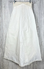 Merry Modes Wedding Dress Crinoline Half Slip Petticoat Vintage Ivory Size 12