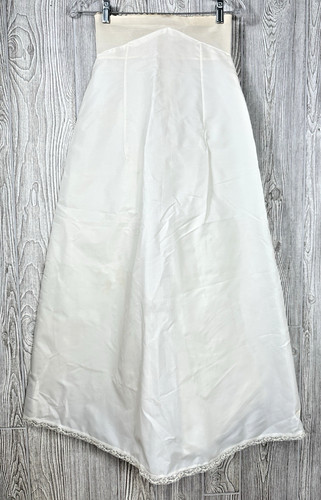 Merry Modes Wedding Dress Crinoline Half Slip Petticoat Vintage Ivory Size 12