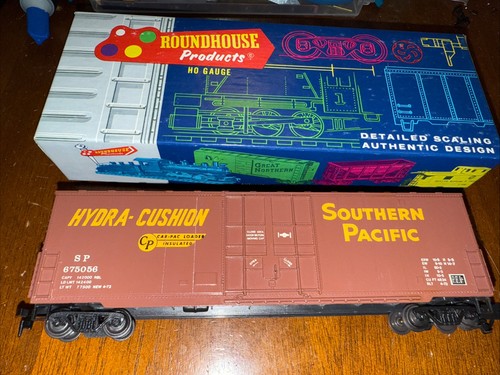 Coche de carga Roundhouse escala HO Southern Pacific 50’ Hi-Cube SP 675056. LN | Zustand: Used