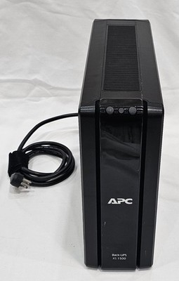 APC Back-UPS XS 1500VA Tower UPS Surge Protection AVR LCD 120V 865w