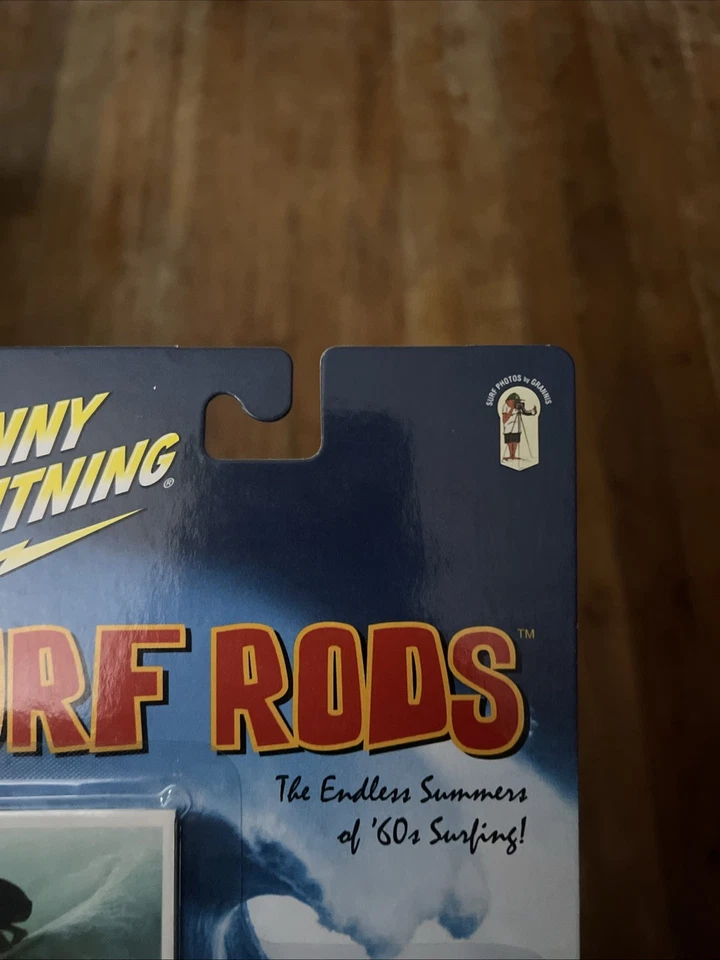 УДИЛИЩА ДЛЯ СЕРФИНГА JOHNNY LIGHTNING DODGE DART OAHU WAHOO БЕЛАЯ МОЛНИЯ - Изображение 3 из 4