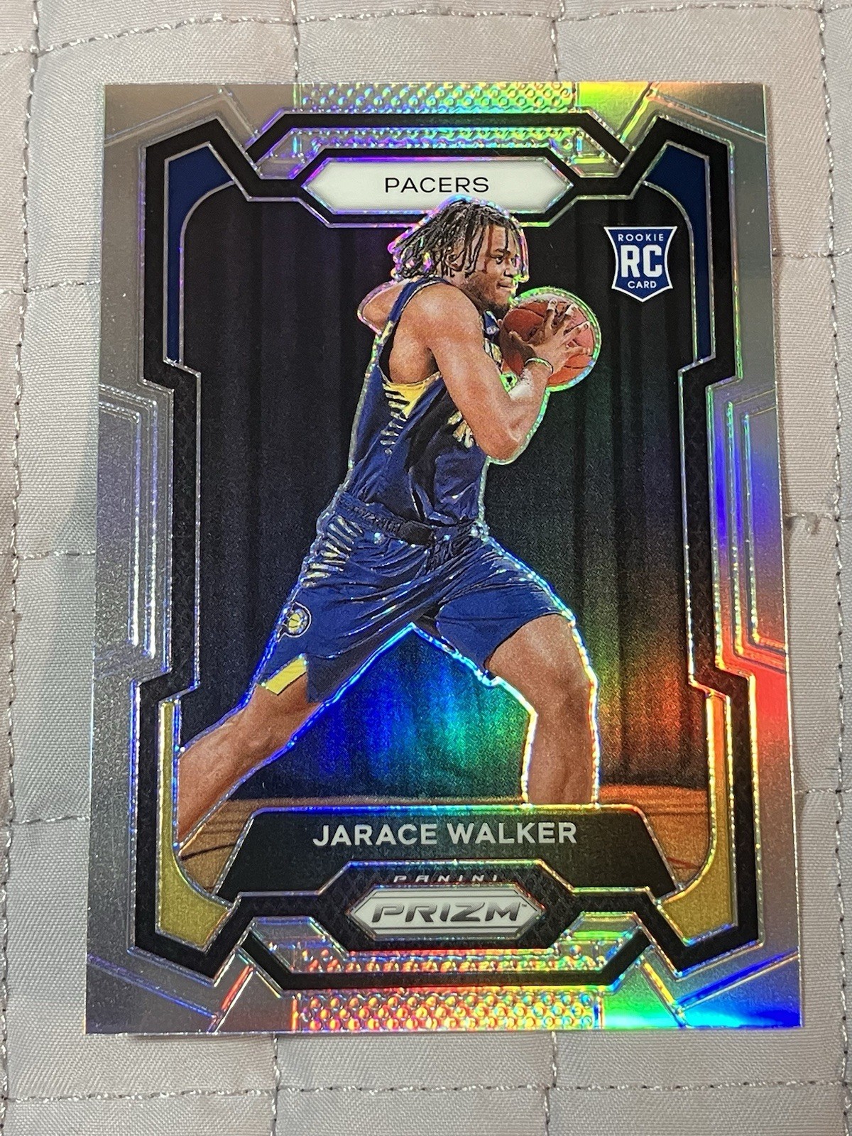 Jarace Walker 2023-24 Panini Prizm Silver Prizm #168 Rookie Card RC Pacers