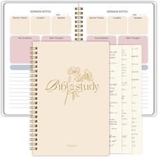 Bible Journal for Women - Guided Bible Study Journal For Women, Church Notes ...