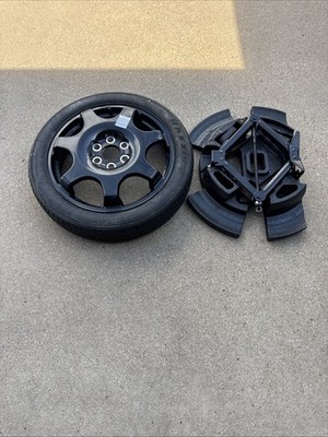 2010-2016 Cadillac SRX 18'' Aluminum Spare Wheel Tire Donut Tool Kit Jack Foam