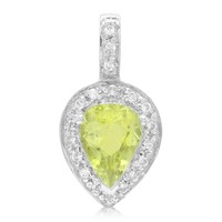 Mosambik-Kupfer-Turmalin-Tropfen-AnhäNger, 0,88Ct
