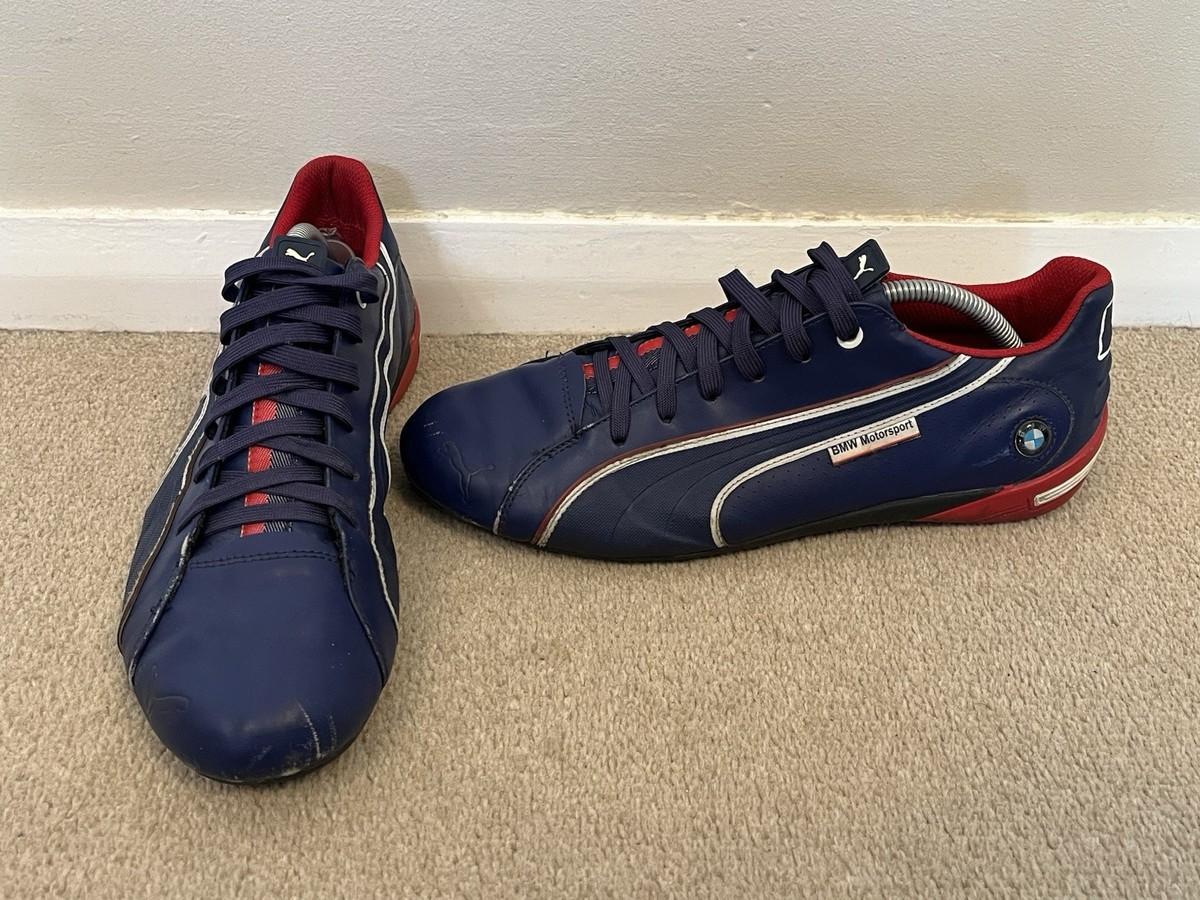 Puma Bmw Motorsport Navy Blue Driving Shoes Trainers Mens Size UK 8 | eBay  UK