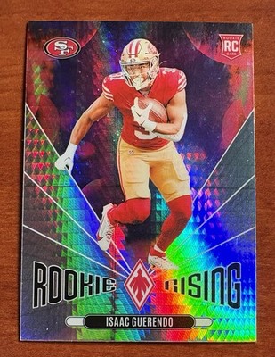 2024 Phoenix Football Rookie Rising Hyper - #RR-IGO Isaac Guerendo RC Refractor