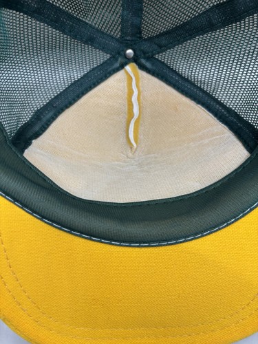 Vintage 80s 90s Oakland Athletics Trucker Hat Cap SnapBack Mesh MLB - Bild 7 von 9