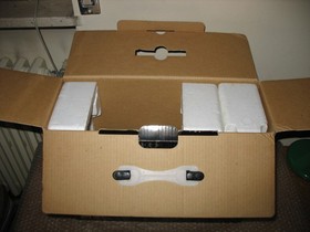 (BOX ONLY) BOX+POLYSTYRENE FOR NEO GEO CD CONSOLE (BOX ONLY, NO CONSOLE)