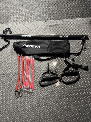Redge Fit Complete Portable Full Body Home Gym Workout Set 8 Bands 