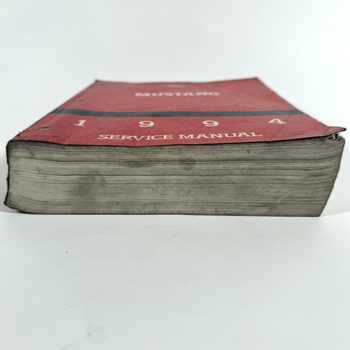 1994 FORD MUSTANG SERVICE MANUAL / ORIGINAL SHOP REPAIR BOOK - Picture 4 of 11