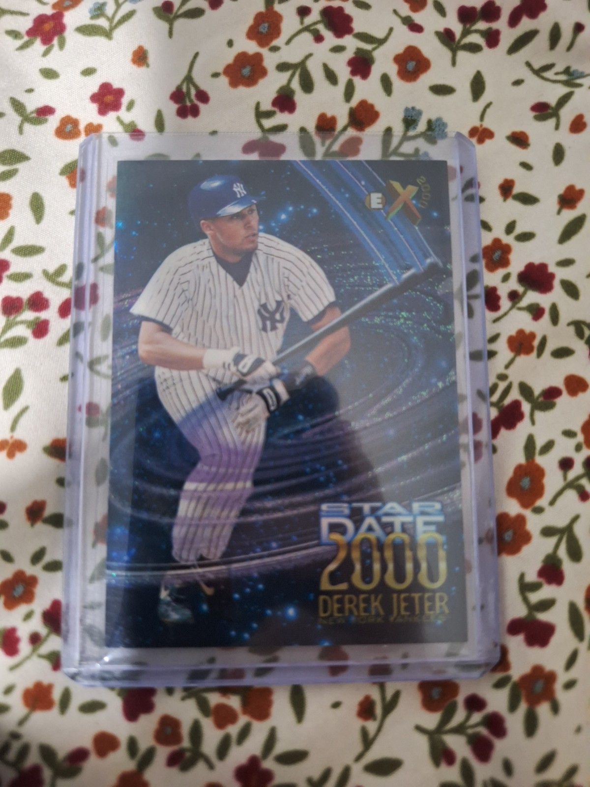 1997 SkyBox E-X2000 #7 Derek Jeter Star-Date-2000