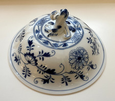 Meissen Zwiebelmuster Deckel für Ragoutschüssel / Terrine 22 cm (Knauf-Zeit)