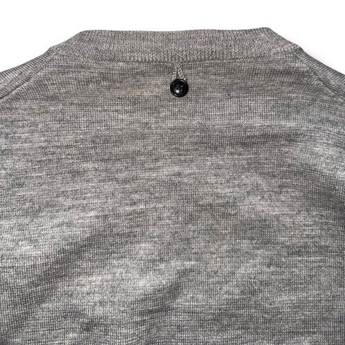 Maglione Thom Browne Thom Grigio Taglia M | Riga | Patch Gomito Scamosciato - Foto 18 di 20