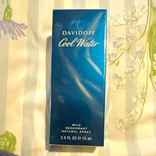 Davidoff Cool Water Men&rsquo;s Deodorant Natural Spray, Mild 75 ml