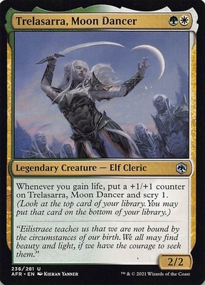 Trelasarra, Moon Dancer AFR 236 Normal English NM - MTG