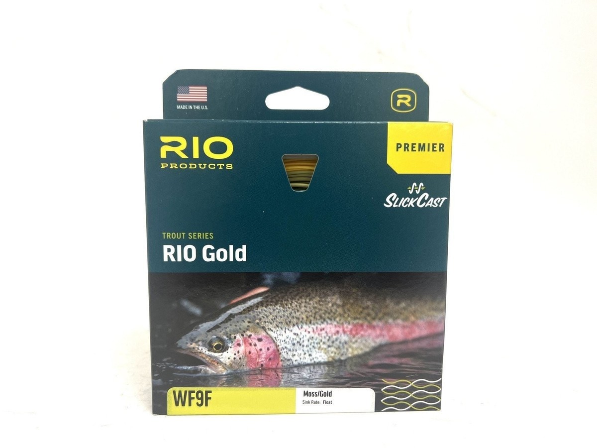 RIO Gold フライライン WF-9-F Rio Gold WF Fly Line - Salmon River Fly Box