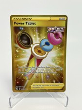 POWER TABLET 281/264 | Gold Secret Rare | Fusion Strike | Pokemon TCG NM/M