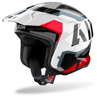 Jet Helmet Airoh TRR II JUPITER Red Gloss