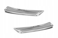 Hintere Schwellerleisten f&uuml;r Mercedes GLA (H247) 2020- Chrom Poliert