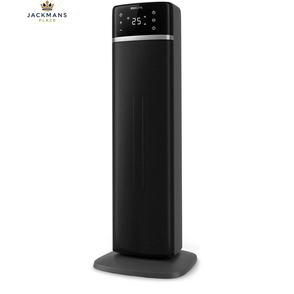 Philips Turm-Heizlüfter 5000 Series, 2000W, 60° Schwarz & Dunkelgrau