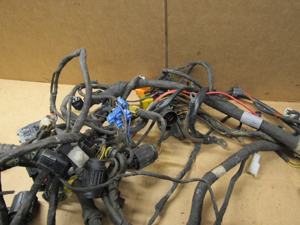 Arnés de cables BMW K1200 LT 1999 quemado bueno para piezas Foto 3 de 4