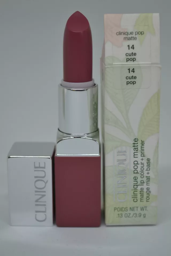 Clinique Pop Lip Colour + Primer + base lipstick - 0.13 oz-Pick Shade-New in Box - Picture 15 of 17