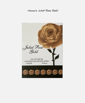 Juliet Rose Gold Women's Designer Perfume Women Fragrance