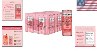 Fever Tree 250 ML Sparkling Pink Grapefruit - A Premium