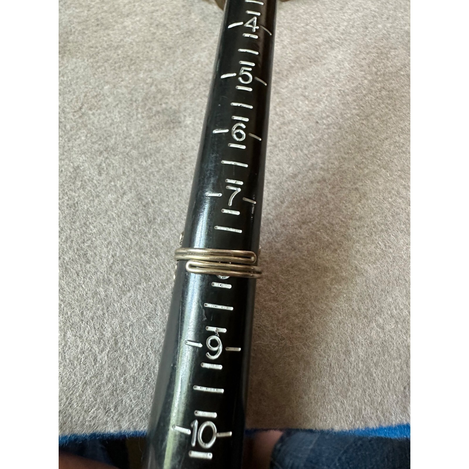 Three Silvertone And Stone Rings Adjustable Sizin… - image 10