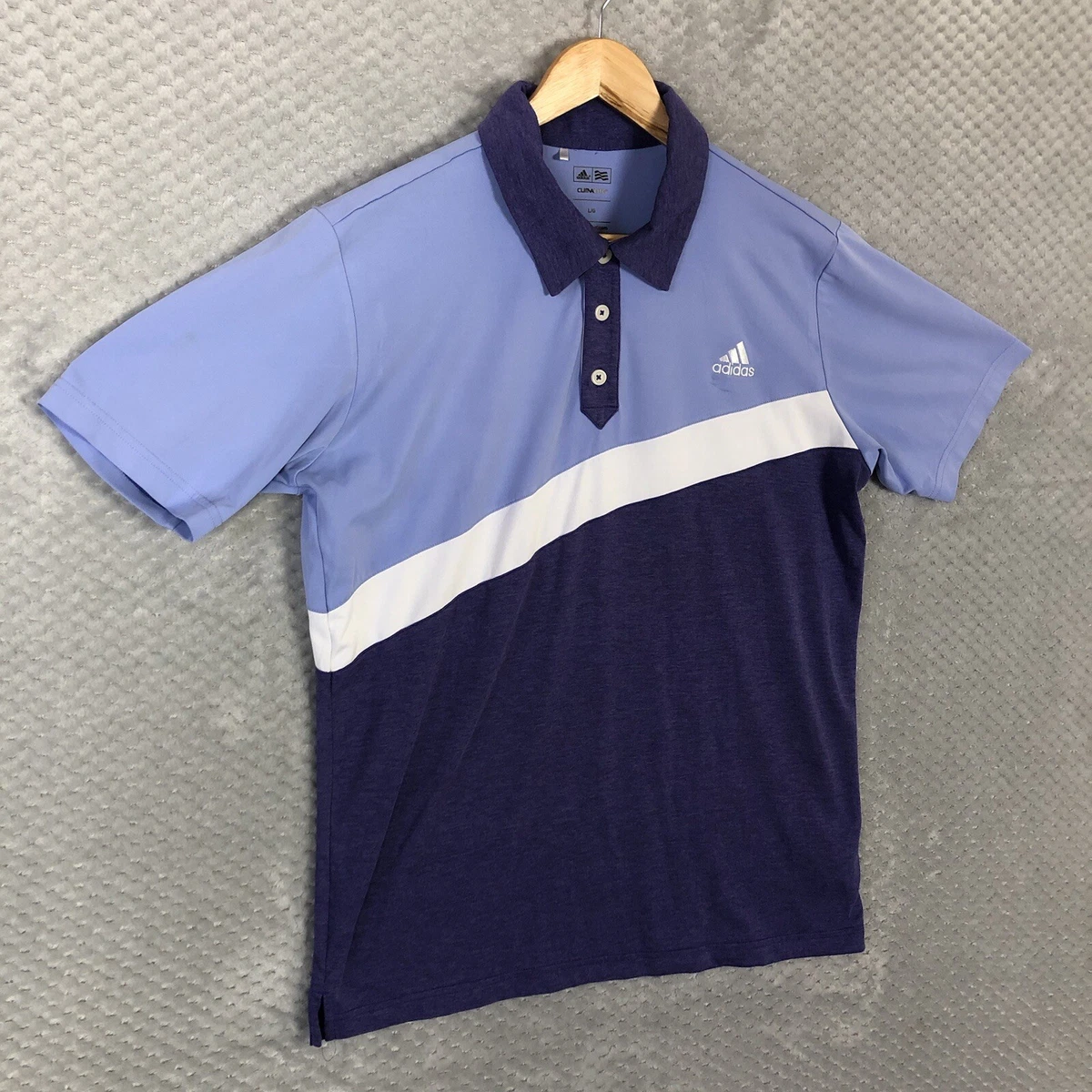 adidas purple polo