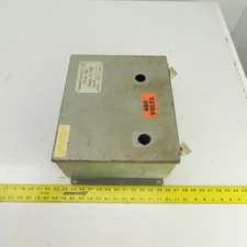 14" x 12" x 6" Steel Electrical Enclosure W/Backplate & Hinged Door