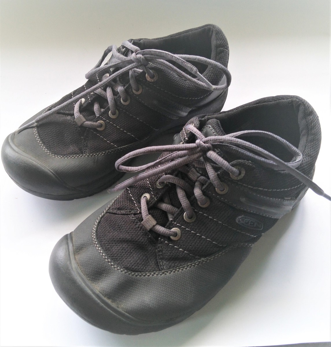 Keen Presido Sport 1013720 Size 8 Black Mesh Leather 