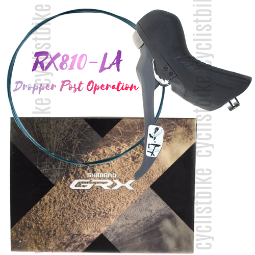 Shimano GRX RX810LA (Left) Dropper Post Operation Brake Lever NIB eBay