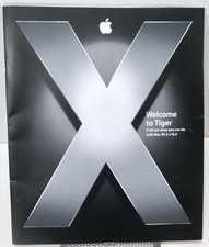 Apple 2005 Welcome To Tiger - Mac OSX 10.4 Brochure Only - 034-2882-A