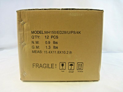 12 Premium MH150/ED28/U/PS/4K Pulse Start Metal Halide ...