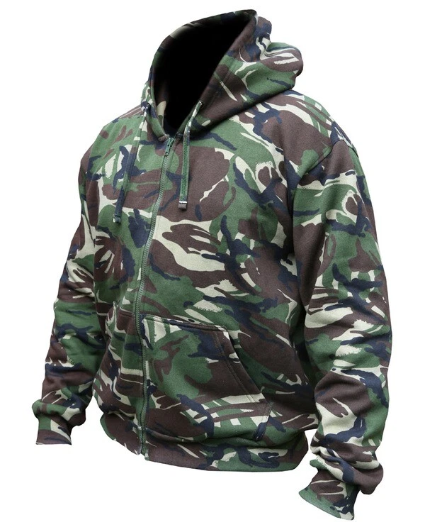 MENS DPM HOODIE MILITARY BRITISH ARMY COMBAT JACKET HOODED TACTICAL SWEATSHIRT