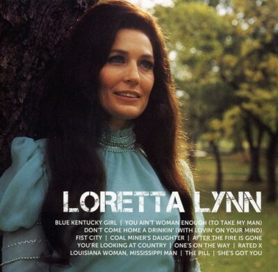 ICON - Loretta Lynn Brand New CD - Coal miners daughter Country Music Silver