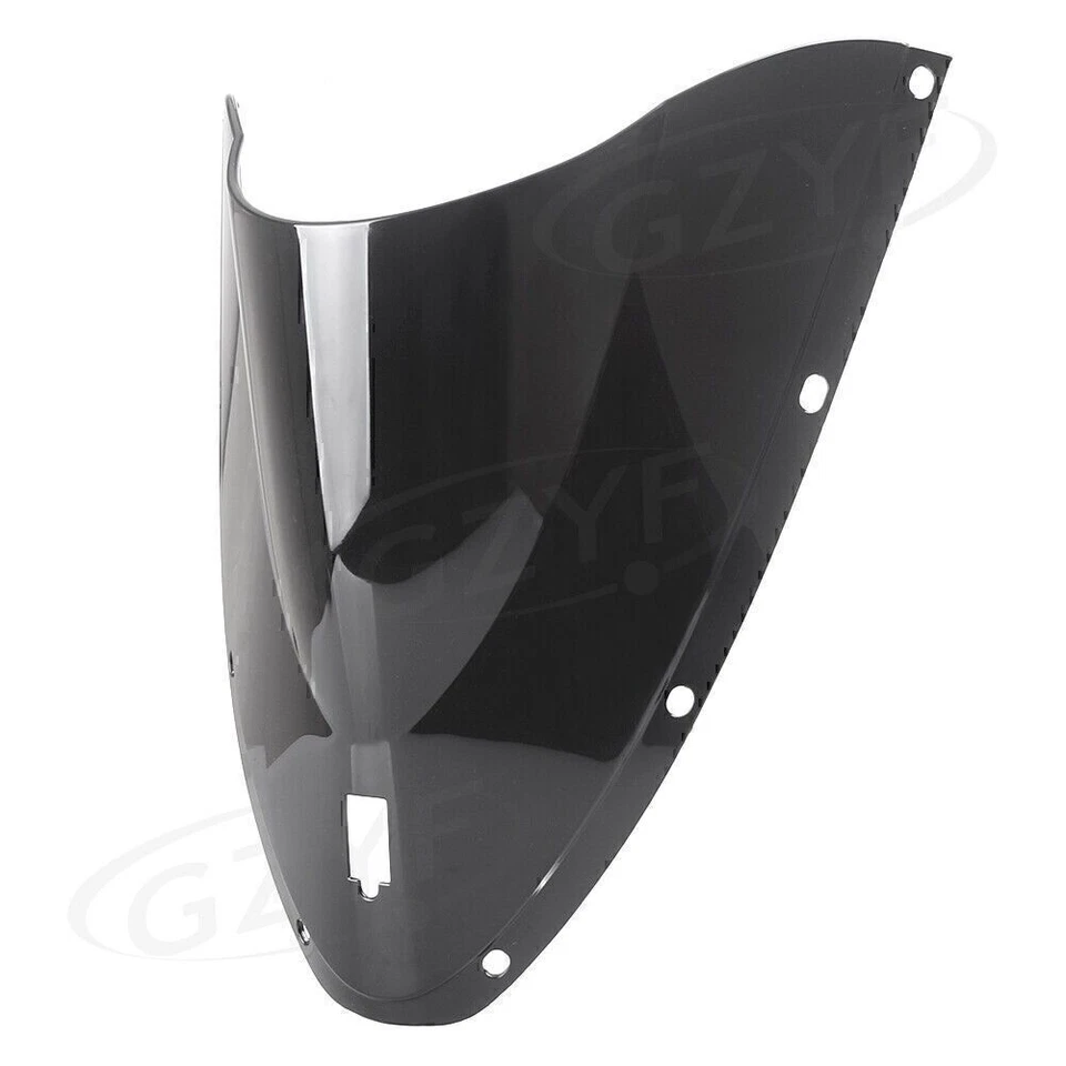 Motorcycle Windscreen Front Screen Double Bubble For DUCATI 999 2005 2006 Black Foto 3 de 4