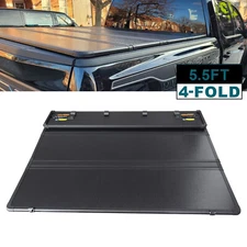 Hard 4-Fold 5.5FT Trunk Bed Tonneau Cover Fit For 2015-2023 Ford F150 F-150