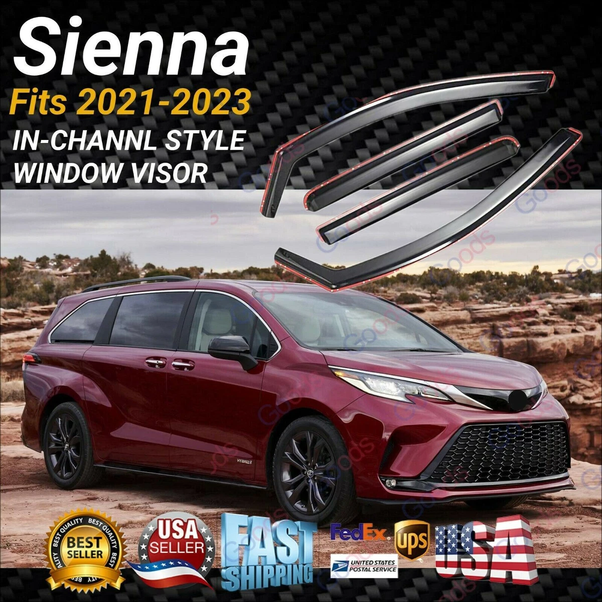 2021 toyota sienna sun shade online