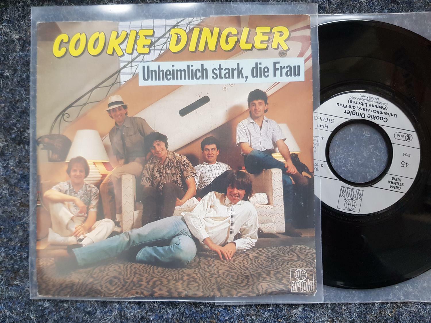 7"" Single Vinyl Cookie Dingler - Unheimlich stark die Frau / Femme liberee SUNG