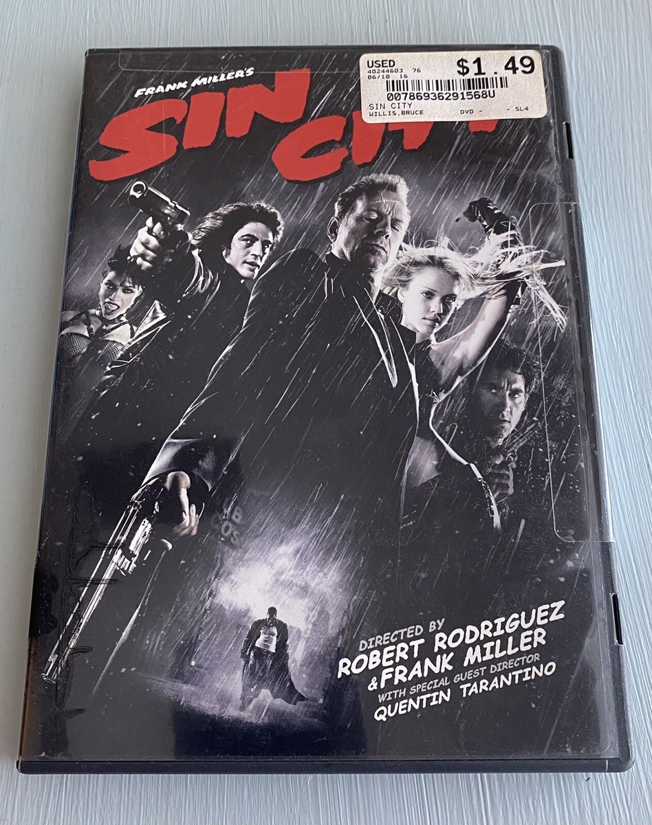 Sin City (DVD, 2006) Mickey Rourke, Jessica Alba, Bruce