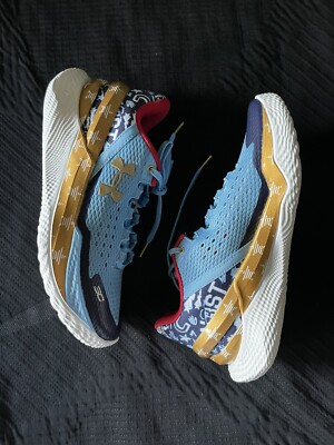 Under Armour Curry 2 Low FloTro All Star USA Basketball 3026276-402 Men Size 7.5