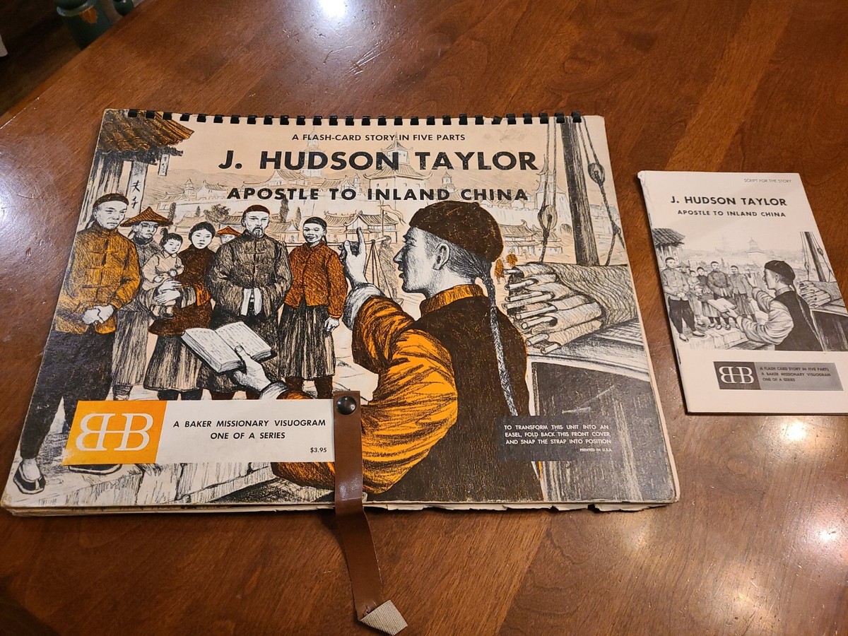 【ヴィンテージ洋書】Craft Horizons Nov/Dec 1964 希少 Vintage Hudson Taylor Apostle To Inland China 5 Part Flash Card