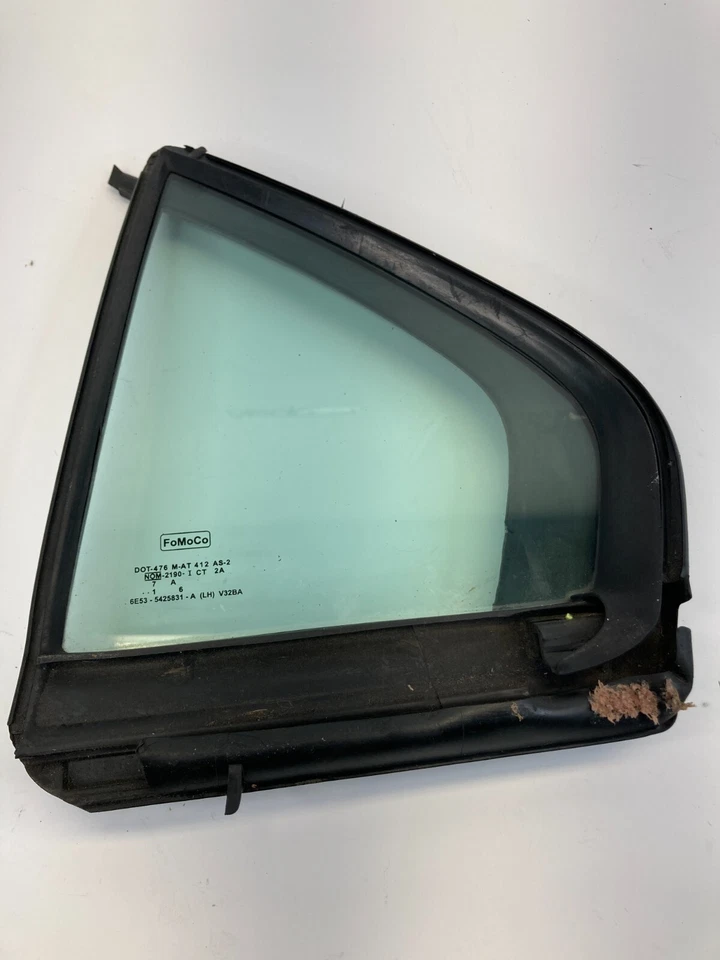 2006-2011 Mercury Milan Rear Left Back Window Quarter Glass Fixed Vent OEM — 第 2/4 张图片