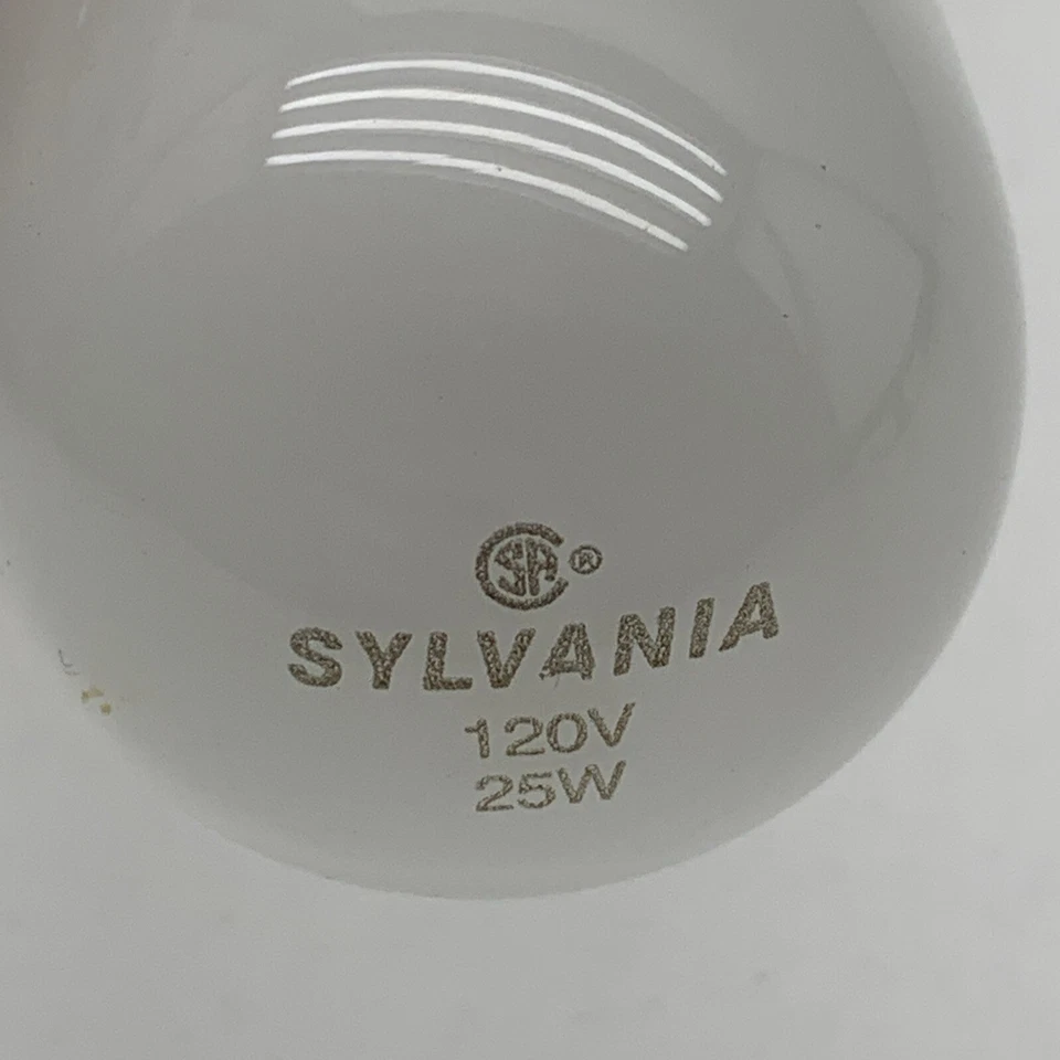 (3-Pack) Sylvania 25T10/IF Tubular Appliance 25W Lamp Light Bulb Frost 120V E26 - Image 2 of 4