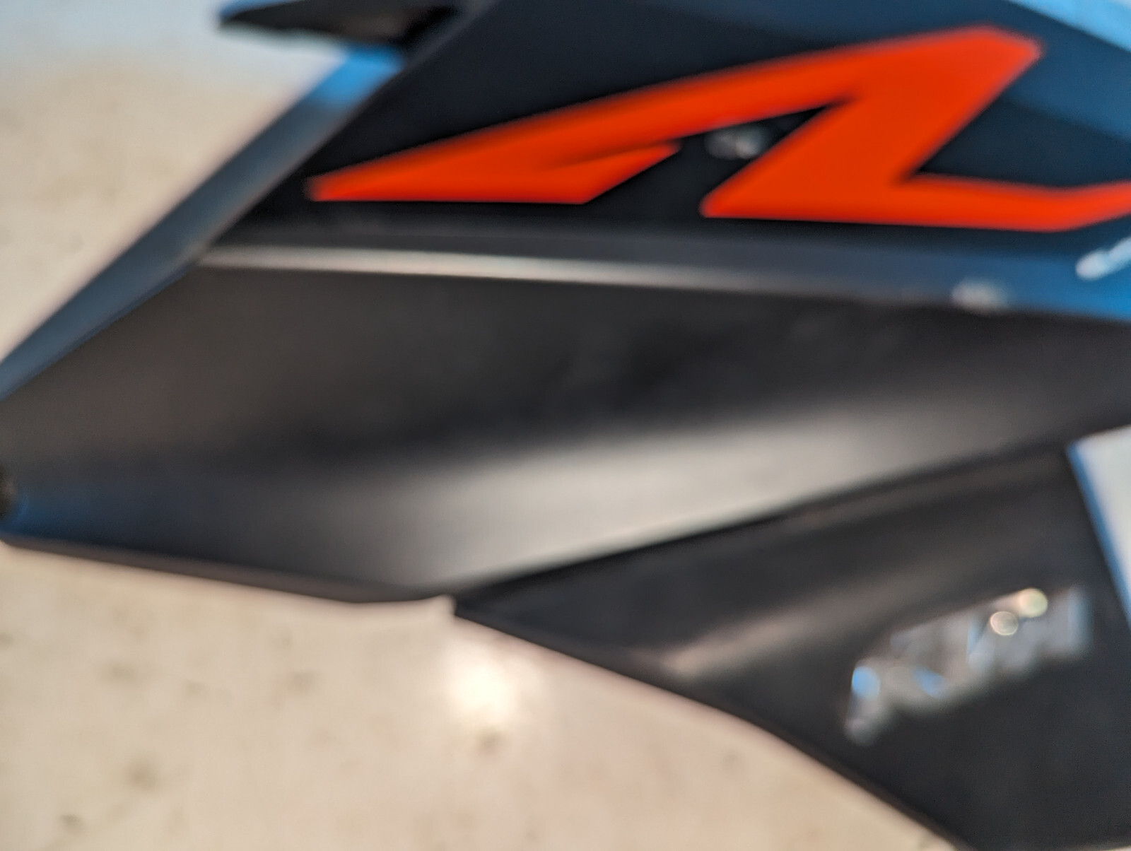 Genuine KTM OEM Right Fuel Tank Spoiler 2017-2018 Super Duke R  