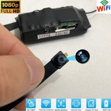 128GB 4K 1080P HD WIFI Wireless Mini DIY button Design Camera Built-in battery