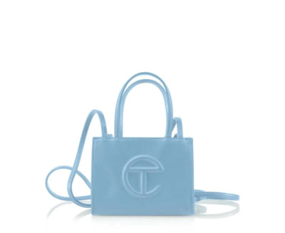 Telfar Small Pool Blue Shopping Bag